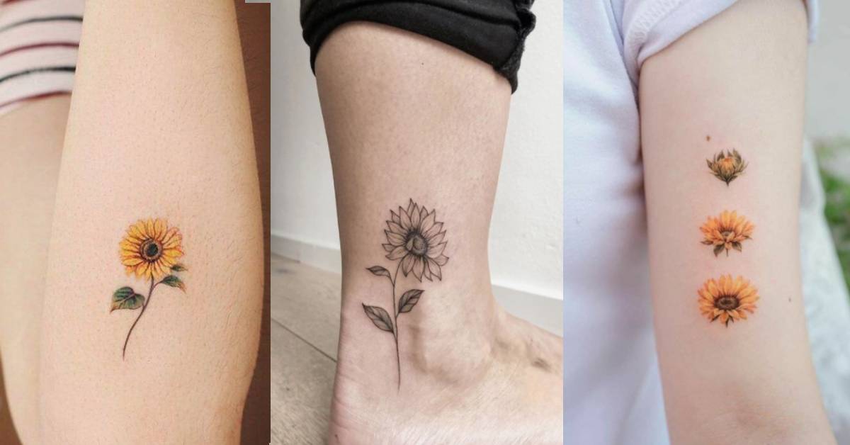 Razones por las que amamos tanto los tatuajes de girasoles