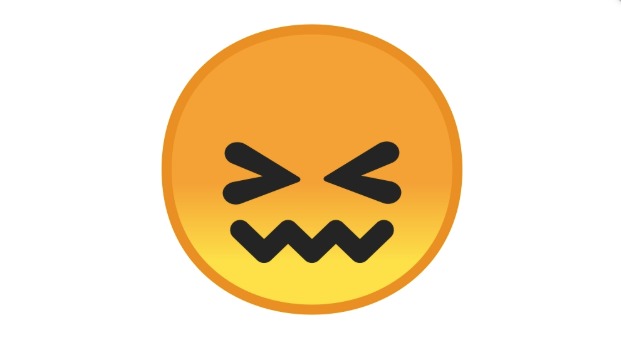 WhatsApp Qu significa el emoji de cara frustrada