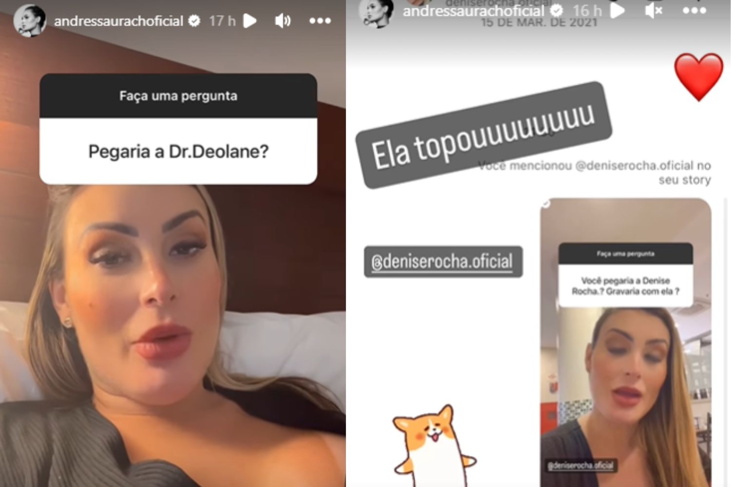 Após noitada com anão, Andressa Urach quer gravar cenas com famosas:  “Denise Rocha já topou” – Metro World News Brasil