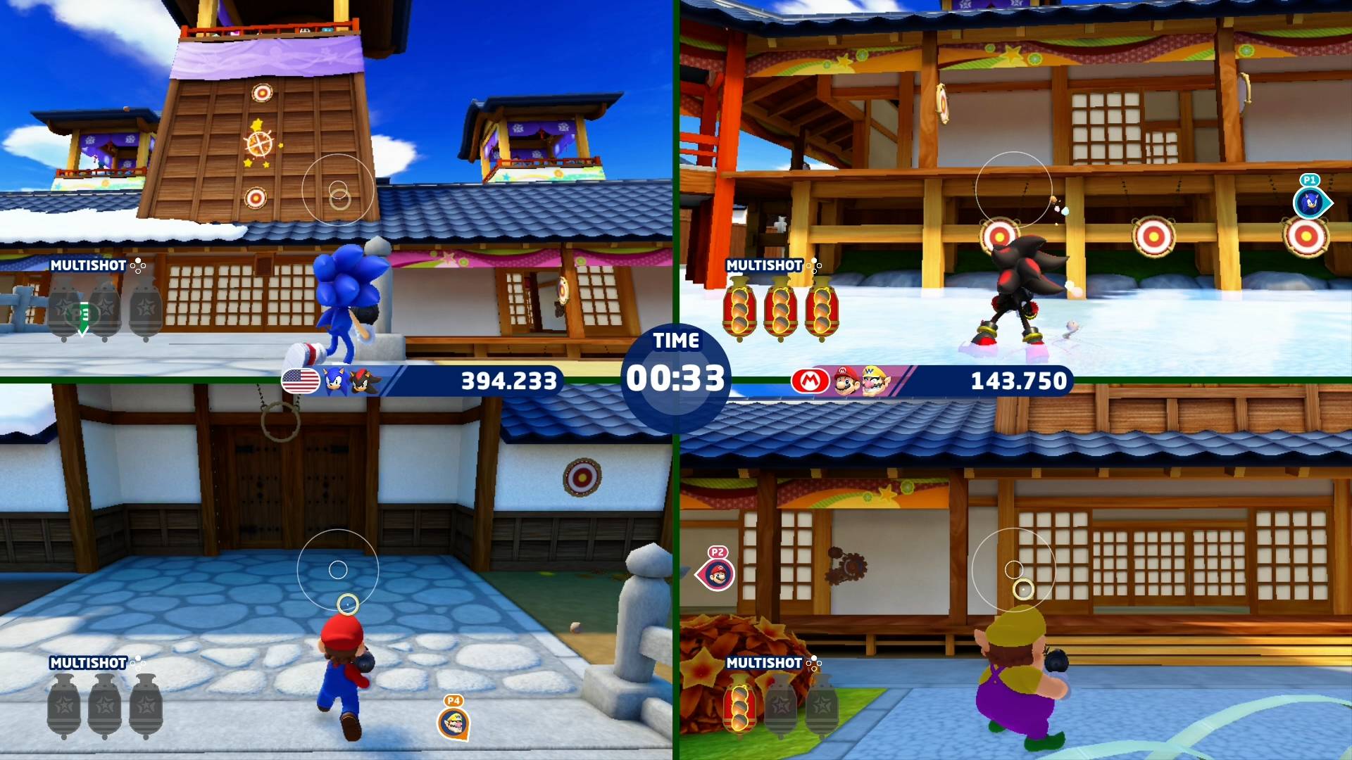 Competições 2D em Mario & Sonic at the Olympic Games Tokyo 2020