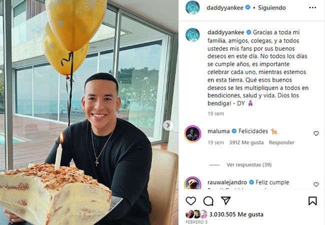 Daddy Yankee tendría el secreto para la eterna juventud tras la publicación  de una foto