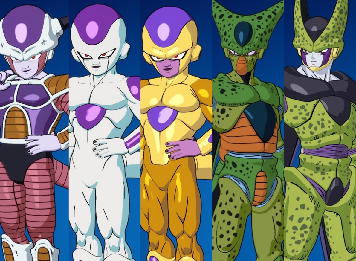 Placa Dragon ball Freeza dourado