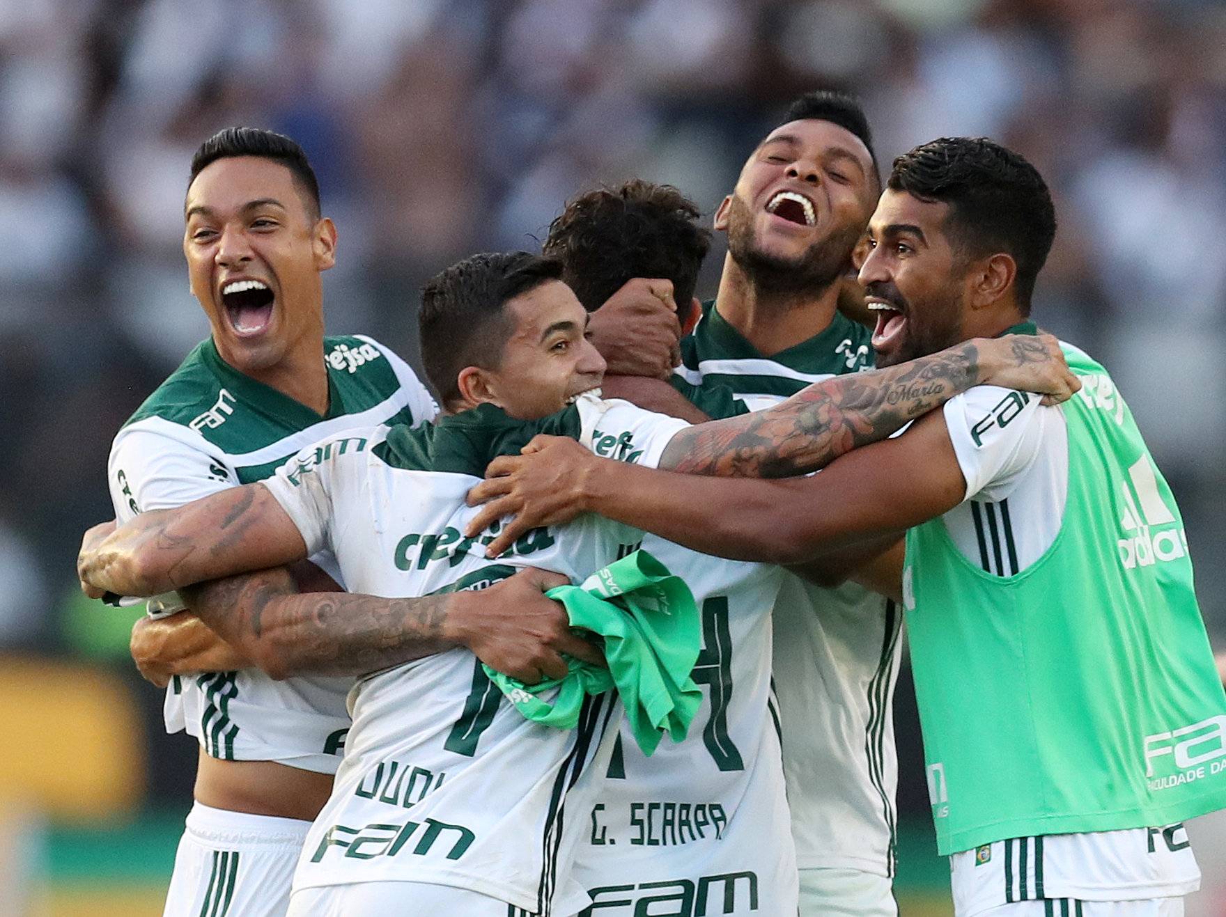 Palmeiras vence Vasco no agregado e conquista o tricampeonato da