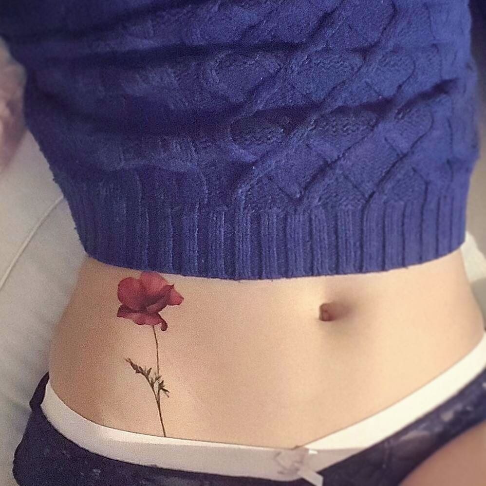 Tatuajes en el abdomen femeninos y delicados para la mujer sensual – Nueva  Mujer