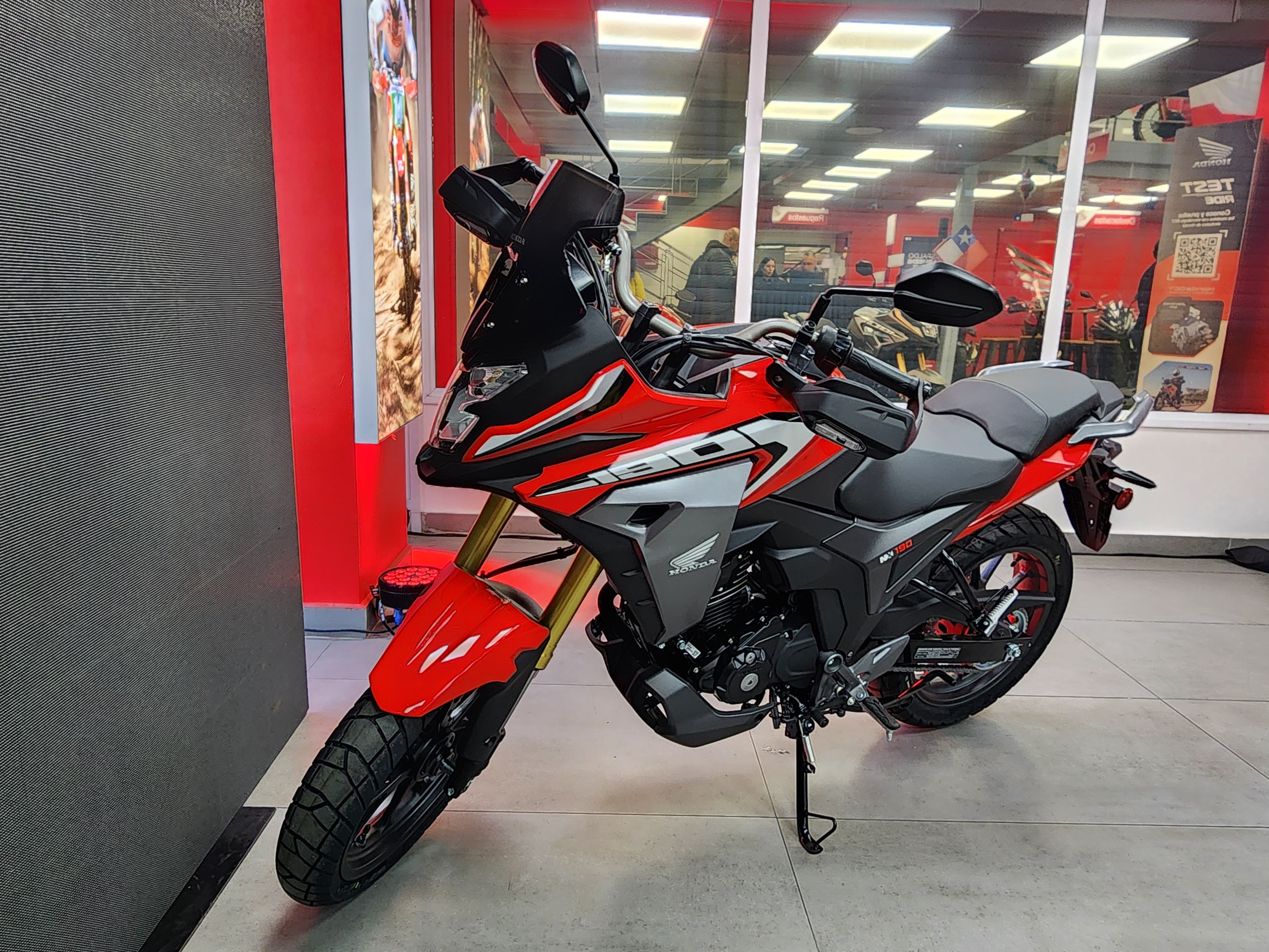 Honda Motos Chile presenta la NX190, el nuevo referente para