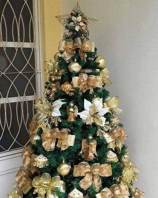 Dispersión Instrumento lema árbol de Navidad: Formas originales de decorar tu árbol de Navidad con  listones