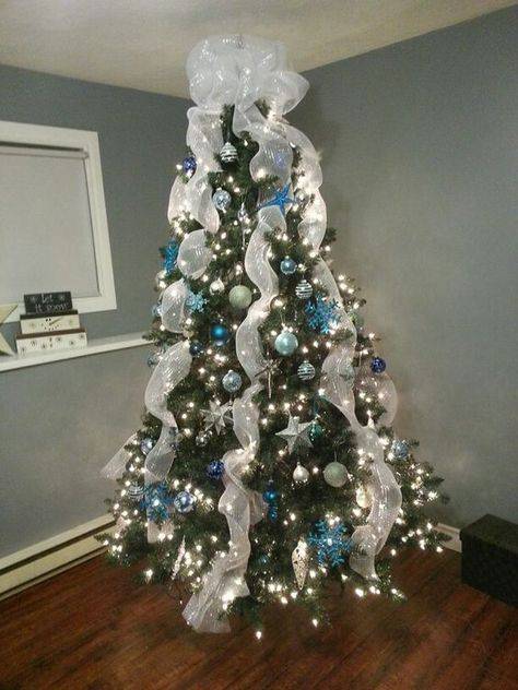 árbol de Navidad: Formas originales de decorar tu árbol de Navidad con  listones