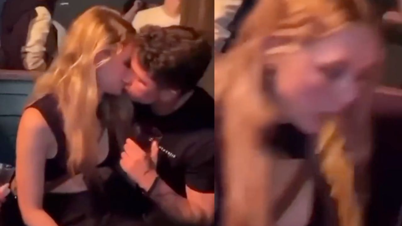 Video: Mujer le vomita a novio durante beso apasionado – Publimetro México