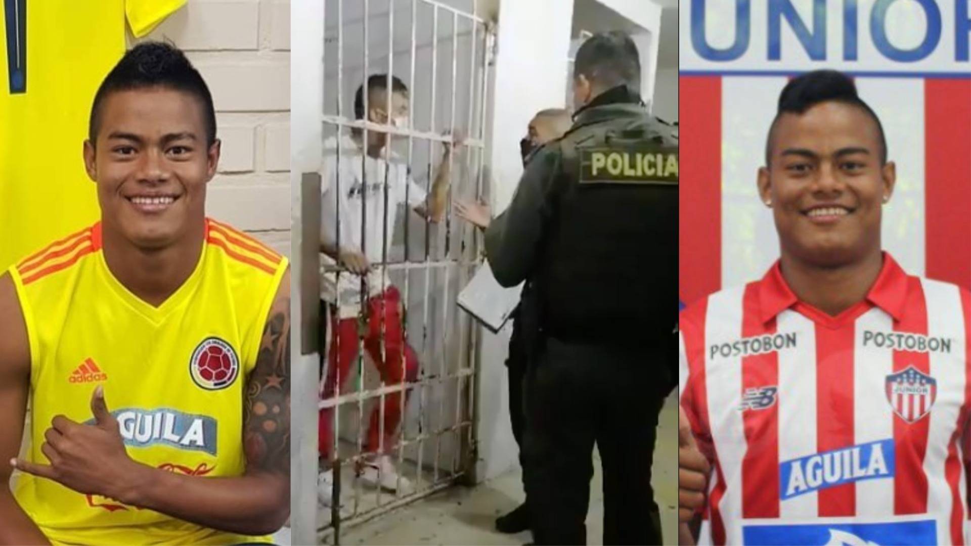 VIDEO | Jugador Luis Sandoval fue detenido por la Policía y estuvo  encerrado algunas horas en Barranquilla (FÚTBOL COLOMBIANO, Junior de  Barranquilla, 'Chino' Sandoval)