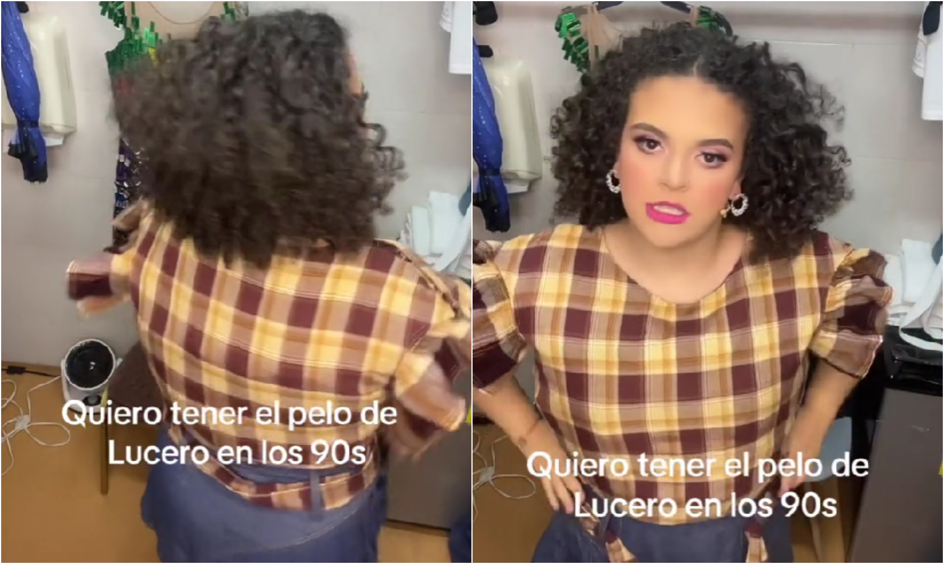 Lucero Mijares se une a la tendencia cabello de Lucero en los 90 con sus  rizos – Publimetro Chile