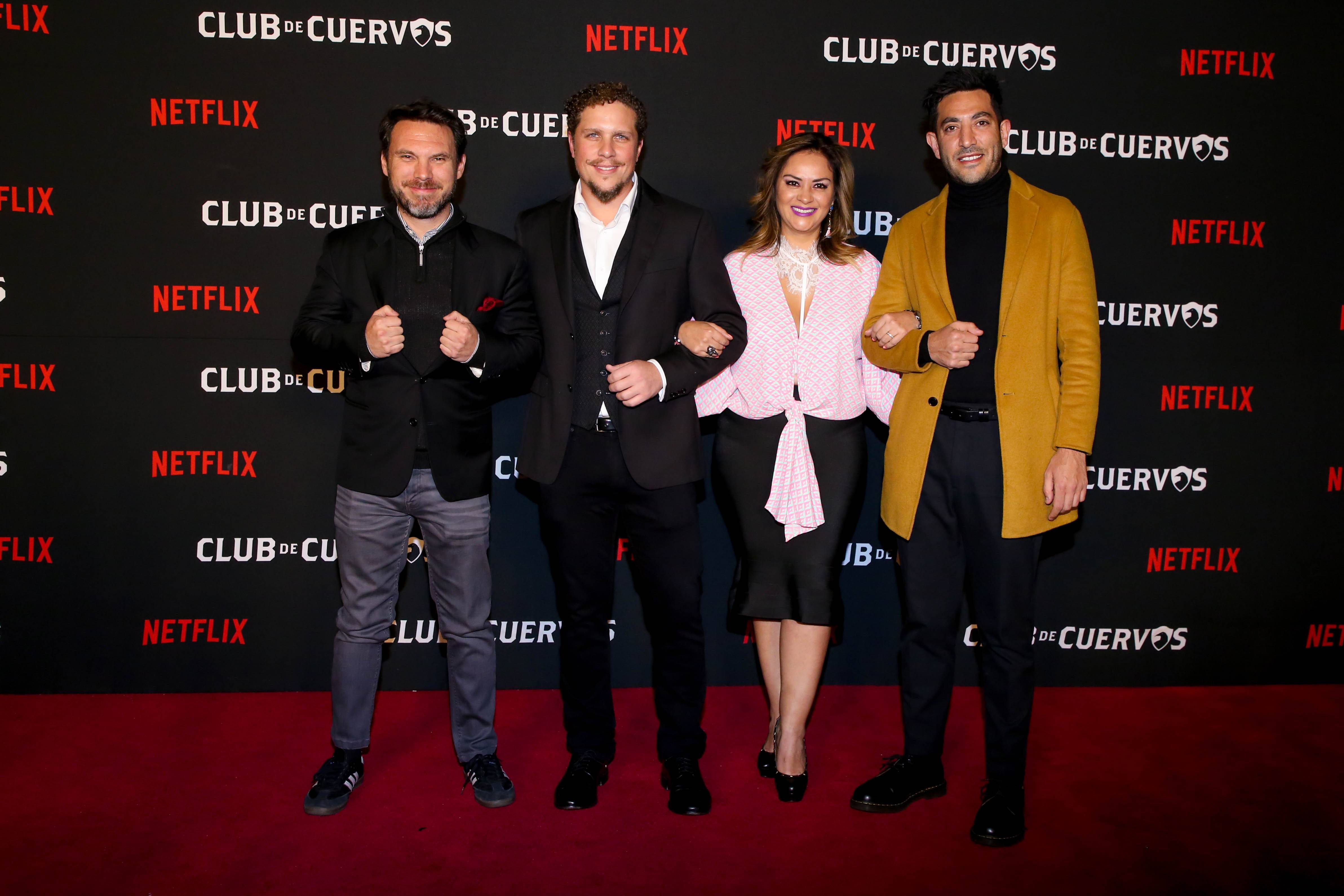 Así se vivió la alfombra roja de Club de Cuervos temporada 4