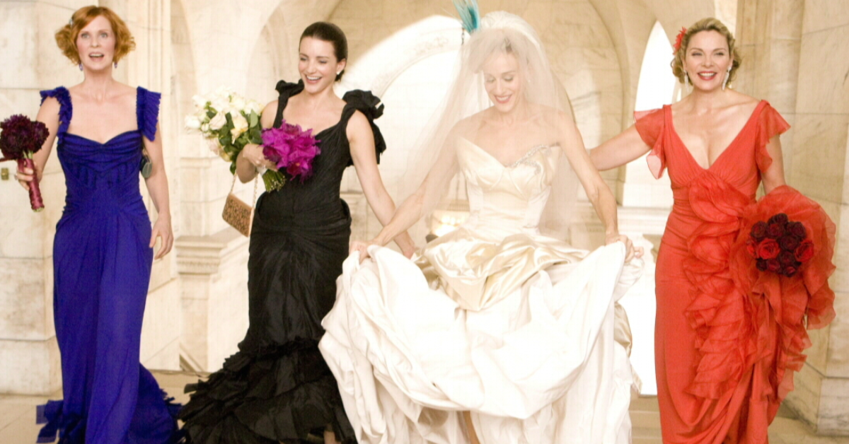 Vestido de discount novia carrie bradshaw