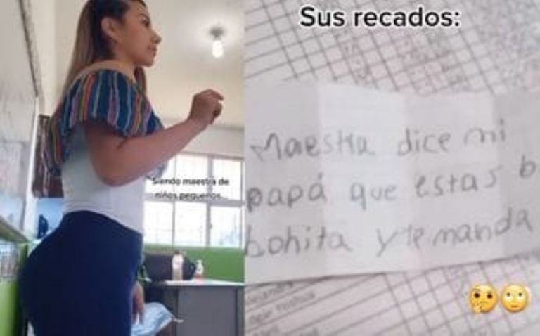 Maestra mexicana recibe muchos piropos de los papás de sus alumnos y se  hace viral – Metro World News