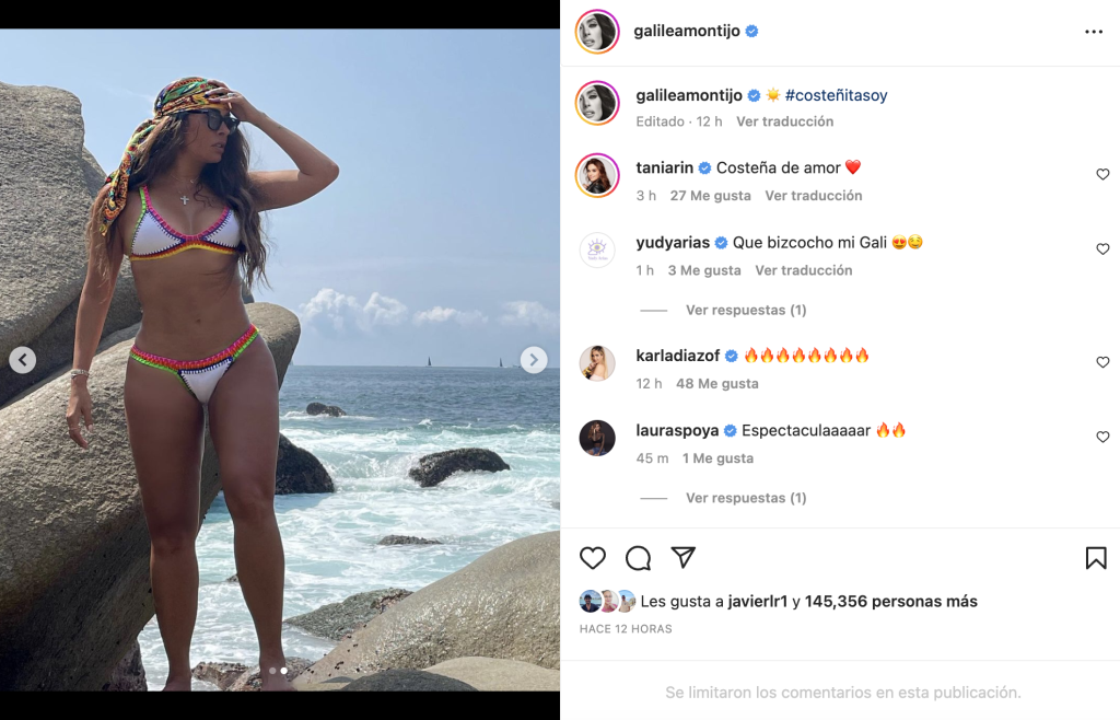 Galilea Montijo se muestra en diminuto bikini que apenas cubre lo