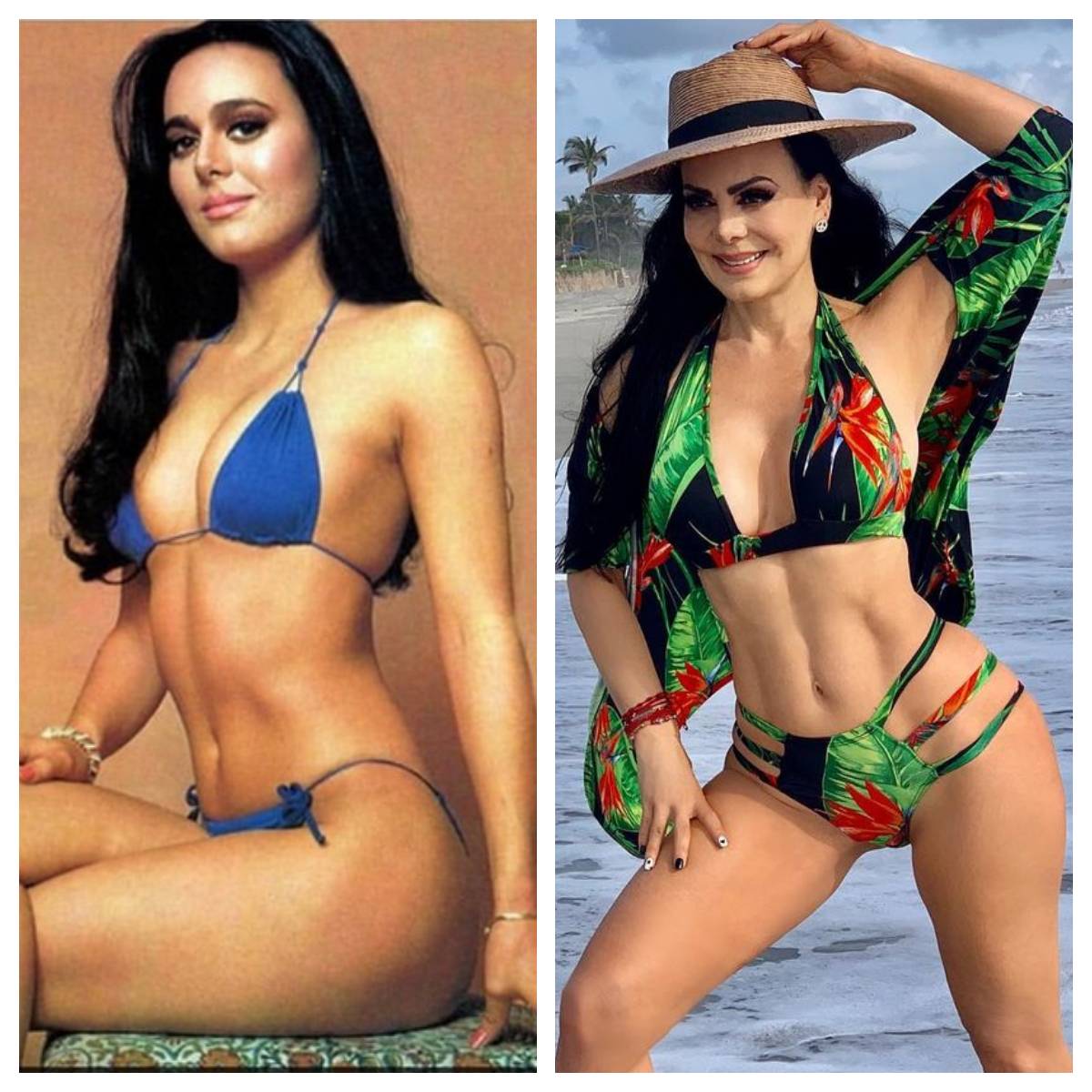 Maribel Guardia a los 19 y 61 a os Notas alguna diferencia