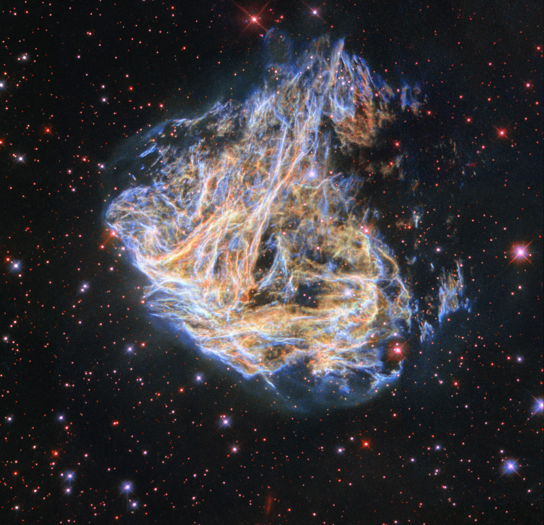 Destaque da NASA: fenômeno luminoso vermelho é a foto astronômica do dia