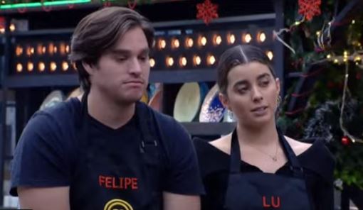 MasterChef Celebrity Ecuador: Luciana y Felipe tienen prohibido cocinar “No le haremos perder tiempo a los demás”