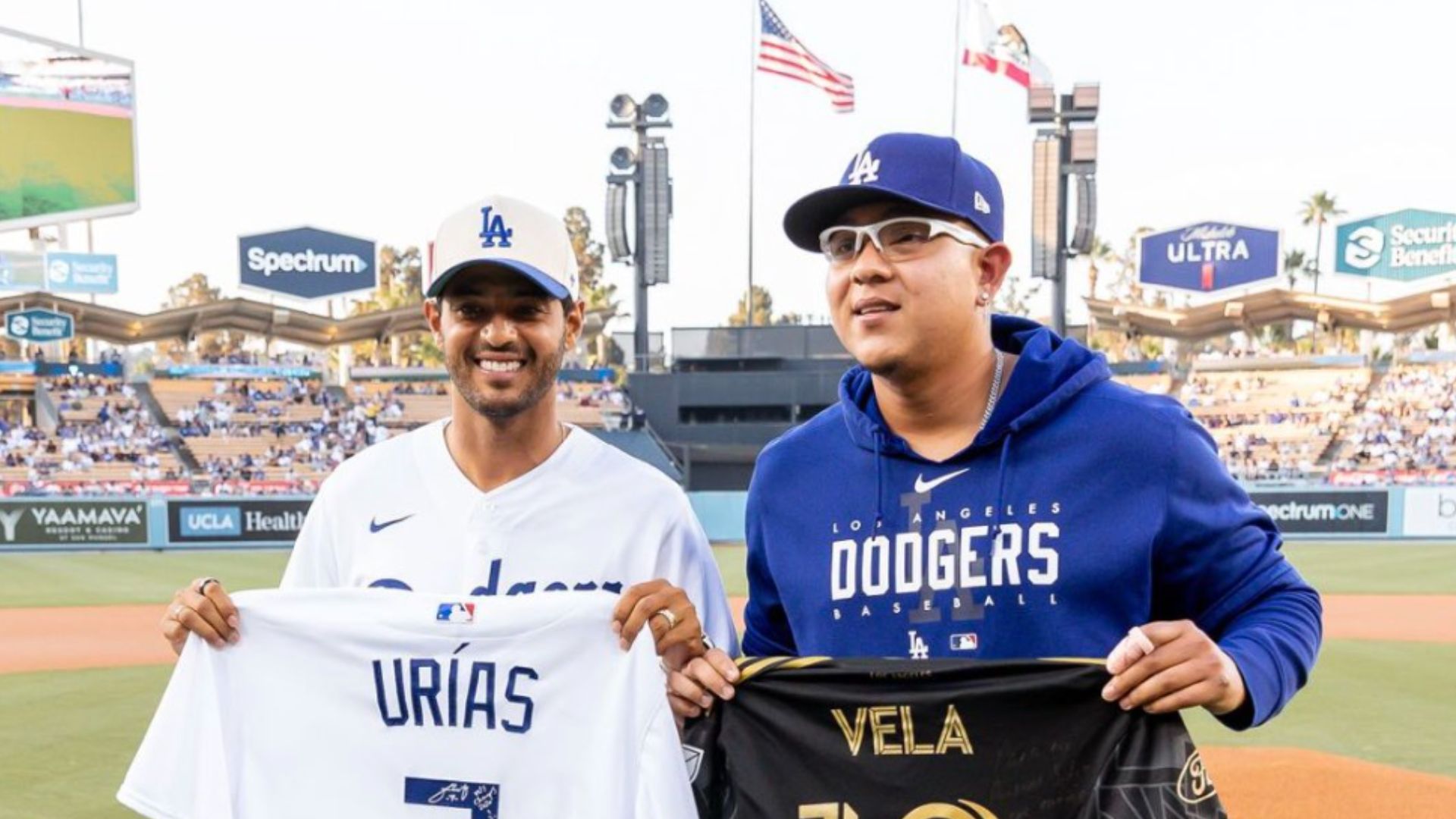 Guatemala, estrella en el estadio de los Dodgers