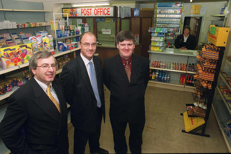 Le Riches Stores: (left to right) Kevin Keen, Tony Reed, and William McCurdy