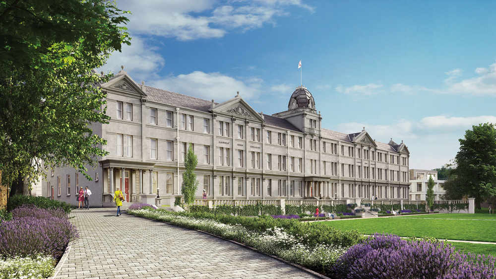 An artist's impression of how College Gardens will look