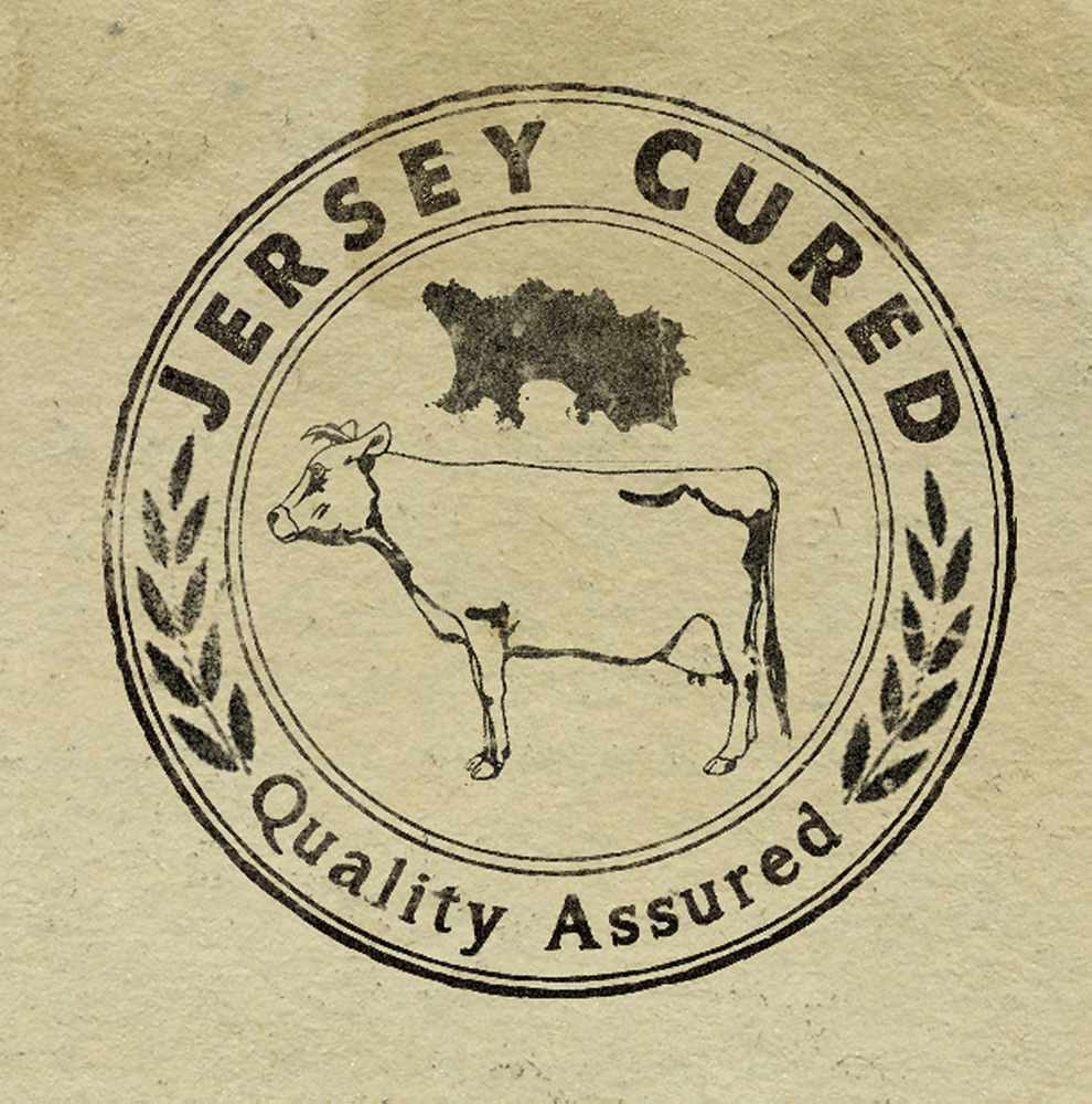 Jersey Cured brand stamp