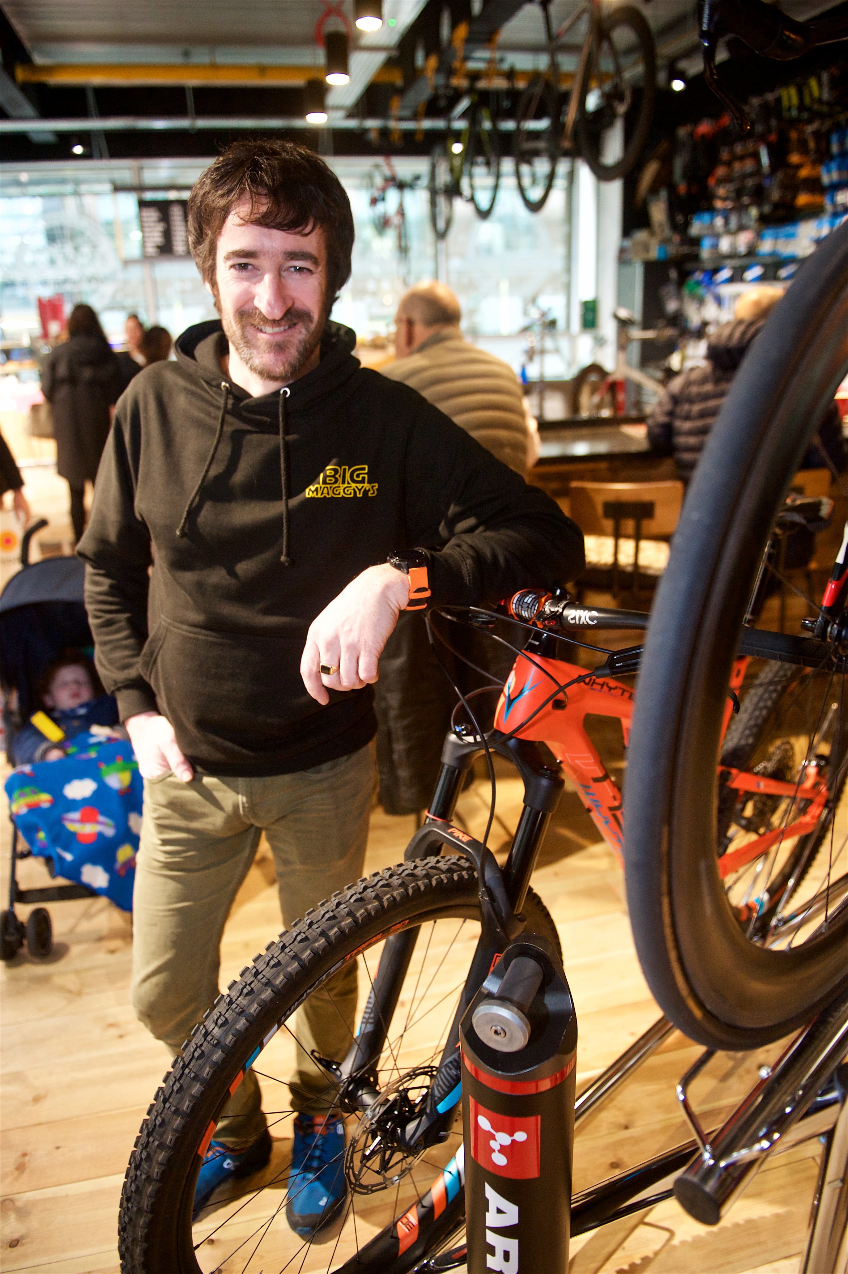 Tony Moffa, managing director of Big Maggy's Coffee and Bike Shop (28563142)