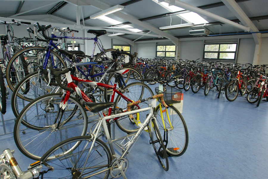 Jersey Employment Trust clients also work at Oakfield Cycles, which reconditions bikes before selling them on to the public