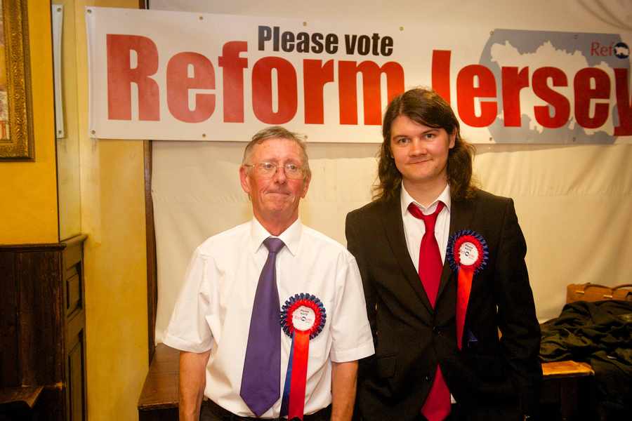 Deputies Geoff Southern and Sam Mezec at last year's General Election