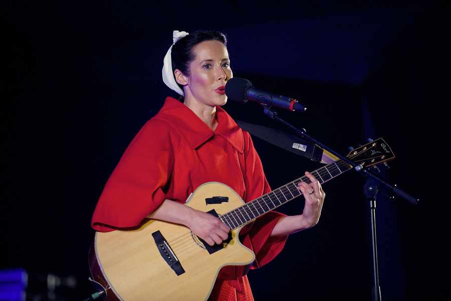 Nerina Pallot performed in the People's Park