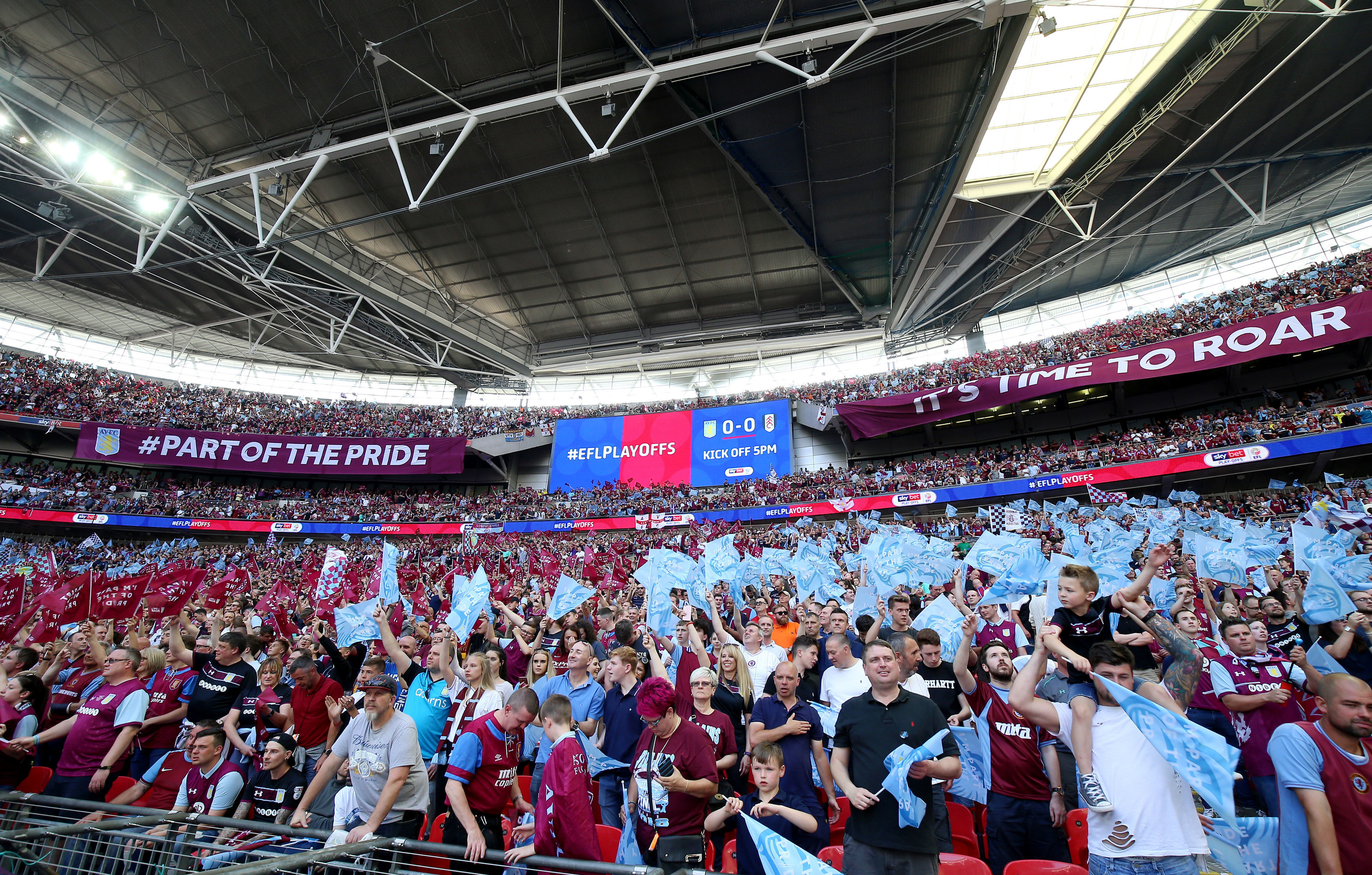 Play-Off Final: Wembley tickets on sale today online from 5pm Aston Villa  Football Club