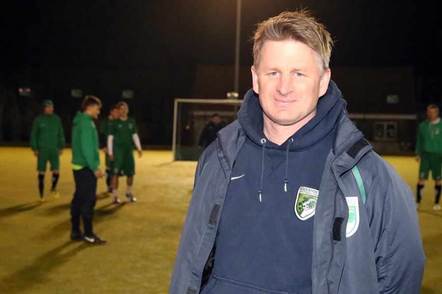 GFC manager Tony Vance watched Saturday's Muratti final
