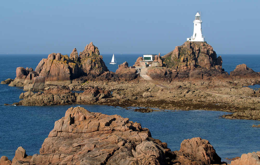 Corbiere Lighthouse is a grade one listed building