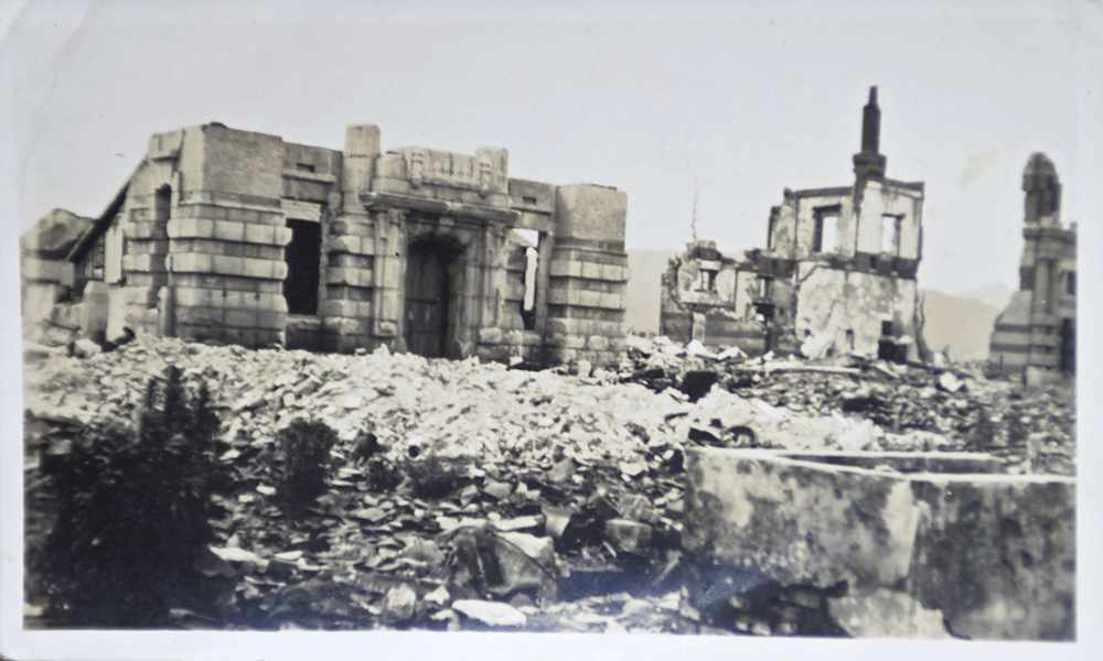 One of Vernon Ruellan's images of Hiroshima