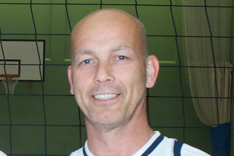 54-year-old Mick Toal is in Jersey's indoor volleyball squad for the eighth Island Games in a row (when Jersey have sent a team)