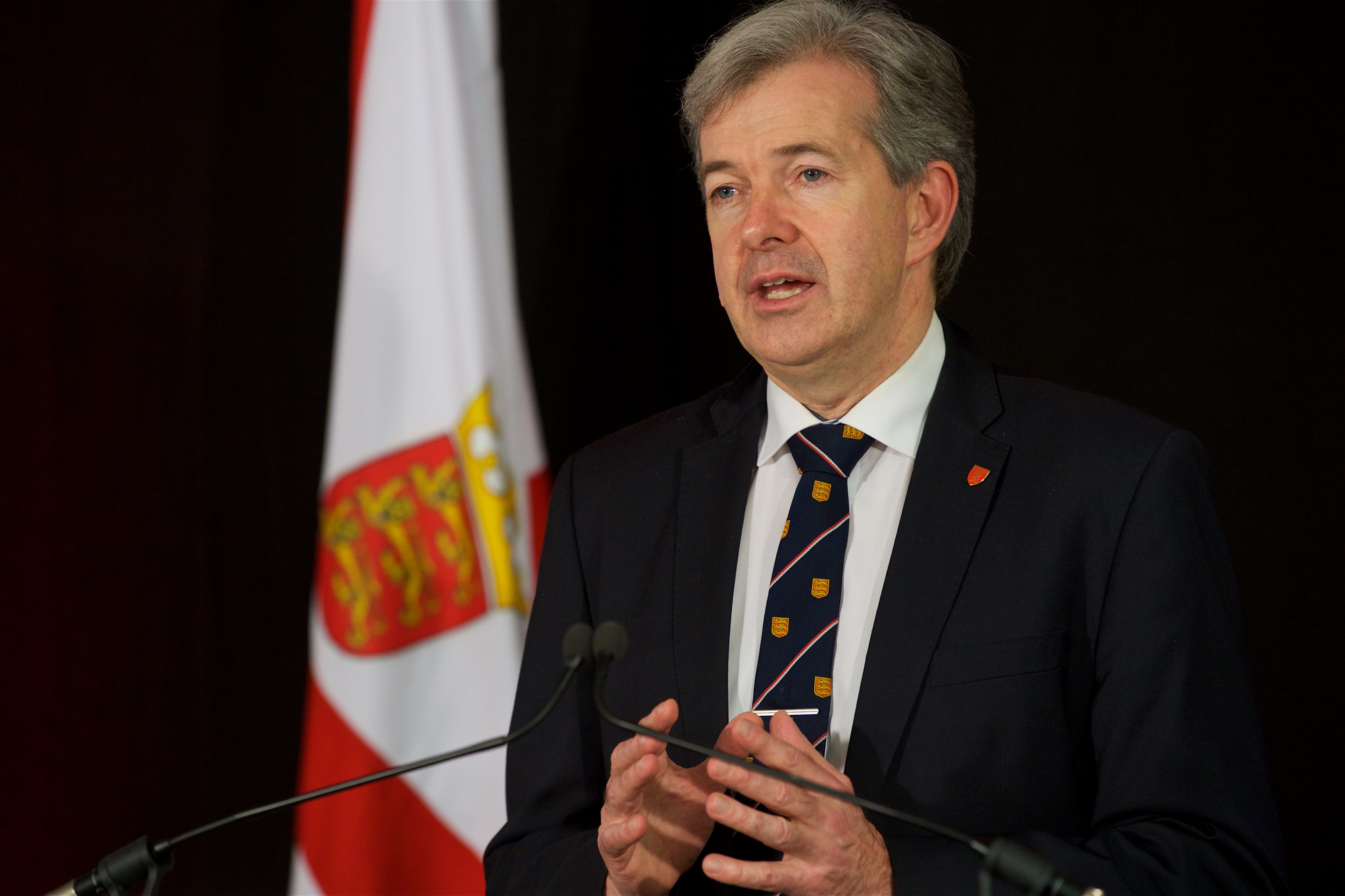 Chief Minister John Le Fondré. Picture: ROB CURRIE. (30400718)