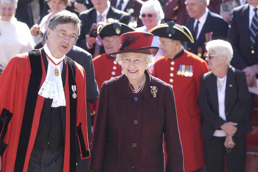 The Queen was a Royal visitor for the 60th anniversary of Liberation Day