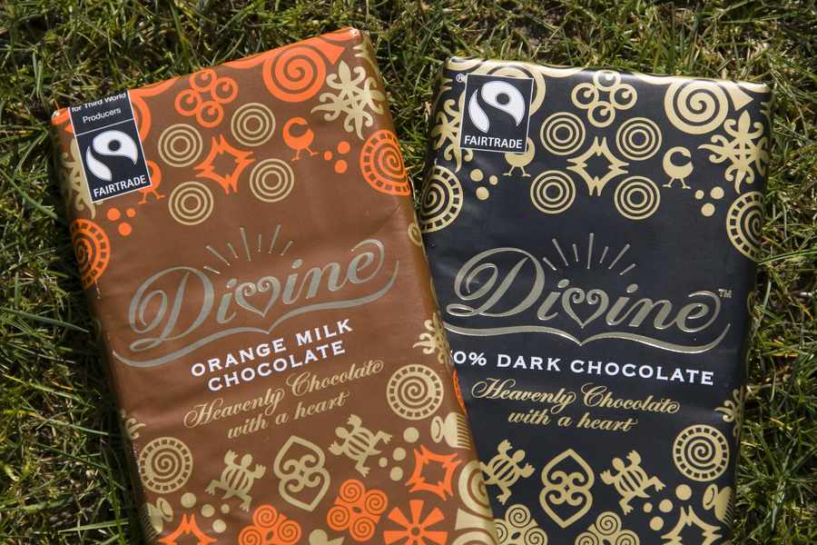 Fairtrade chocolate is available in the Island