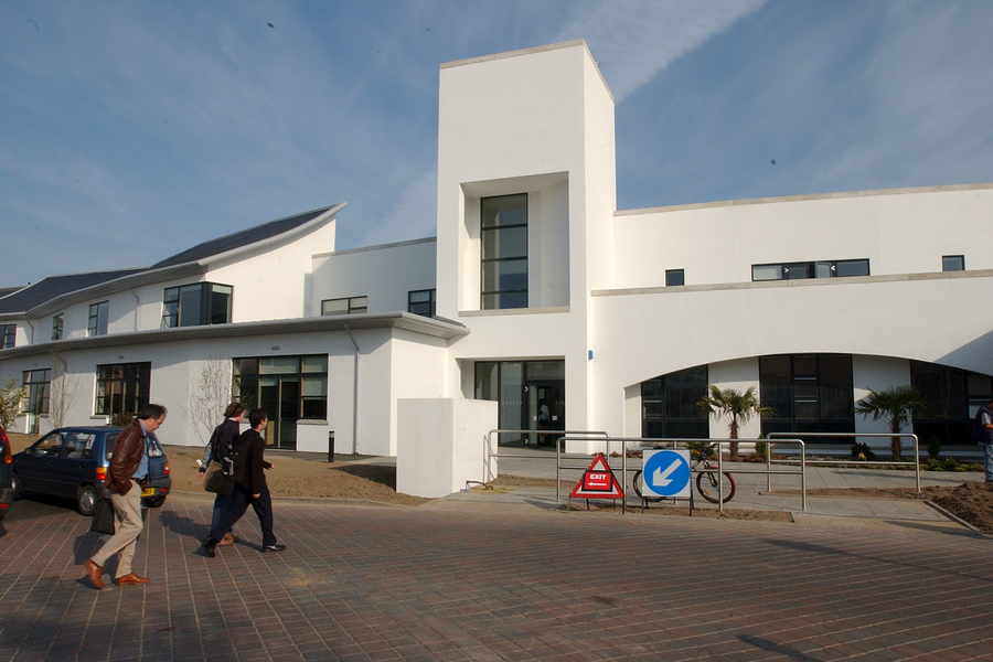 Hautlieu School moved into a new building in 2004