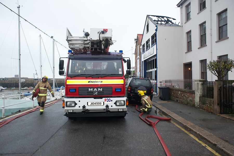 The Fire and Rescue Service has been at the scene since the early hours of Monday morning