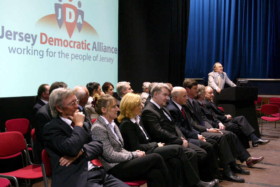 Members of the JDA at its launch night, held in Fort Regent