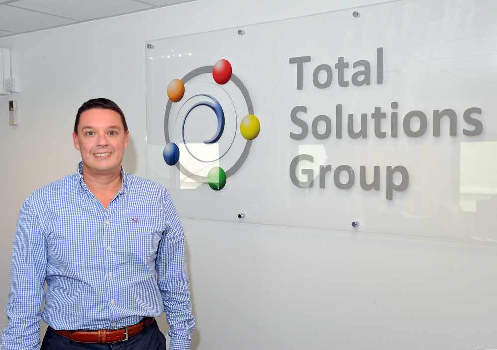 Danny Bannister, the CEO of Total Solutions Group