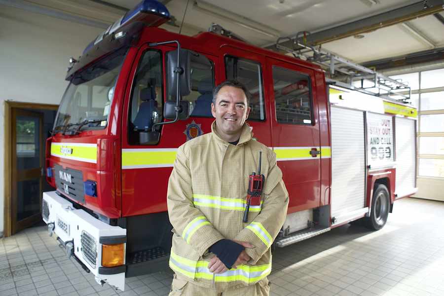 Retained firefighter Craig Hartley is to receive a medal for his long service