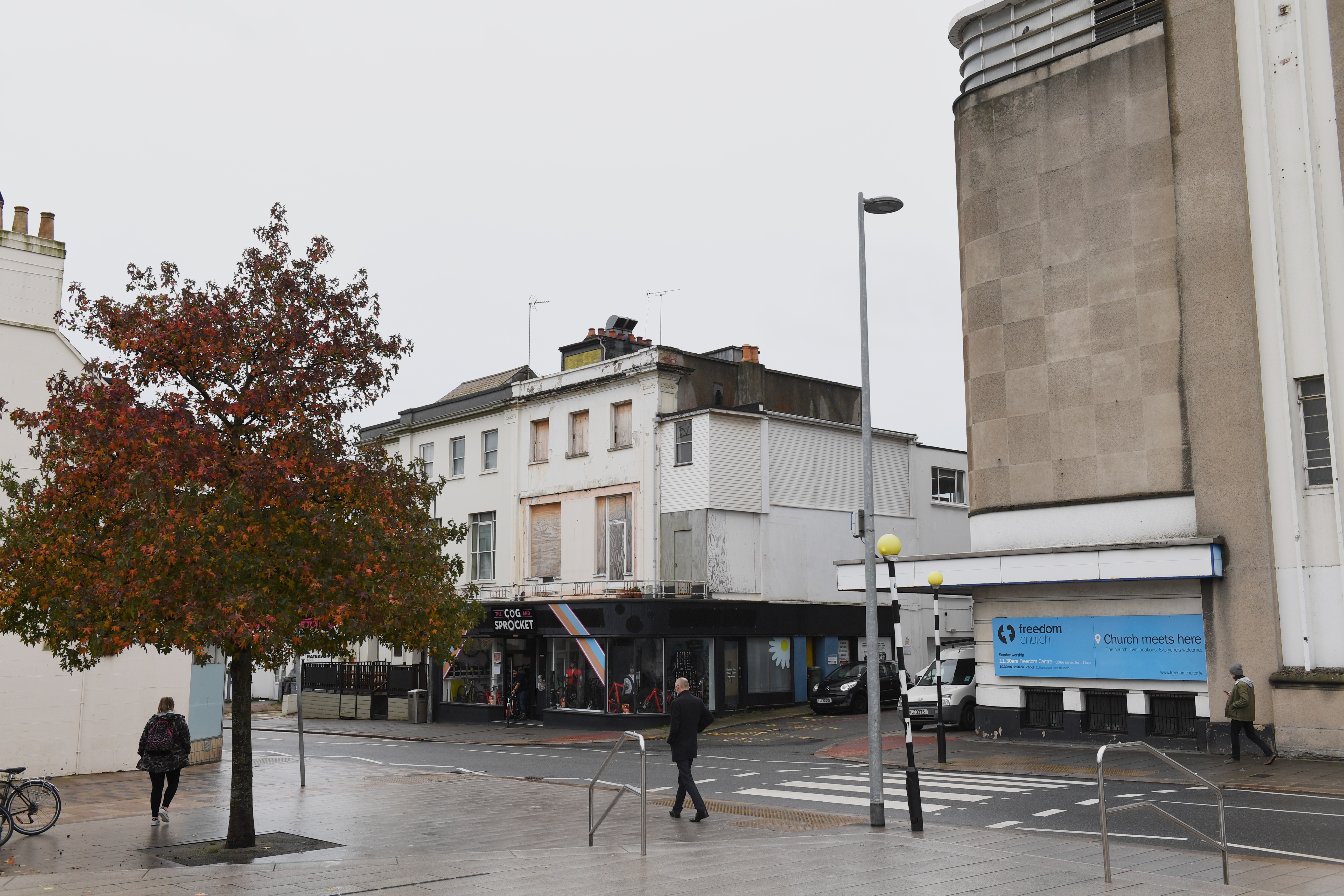 Bath Street, proposed site for a second Premier Inn next to the former Odeon cinema, now Freedom Church Picture: JON GUEGAN. (26497536)