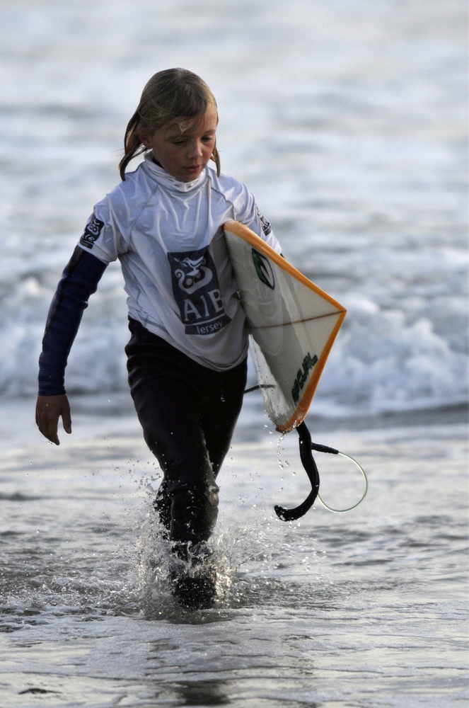 Aaron Rowe, pictured in 2008, was a junior surfer from a young age