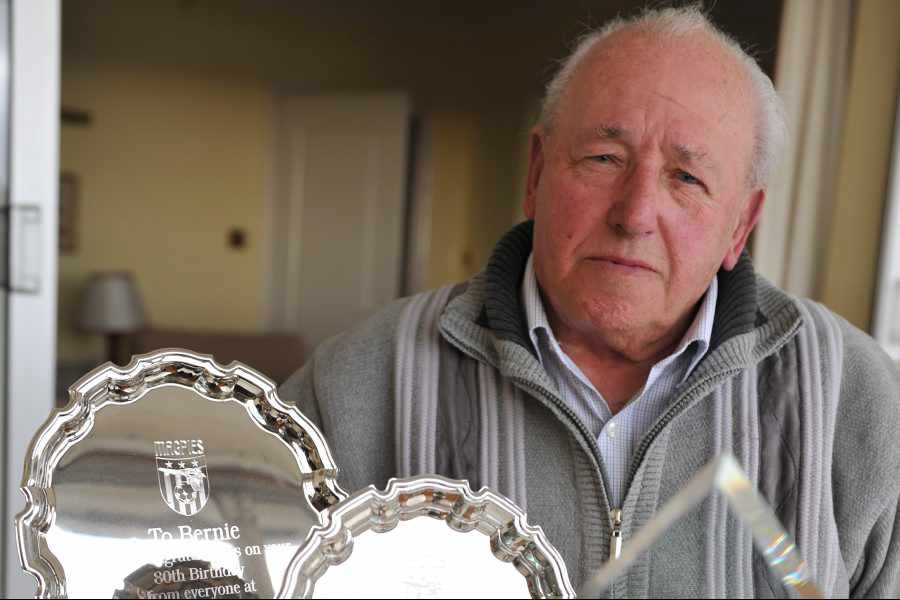 Magpies FC president and life-long supporter Bernie Perrier