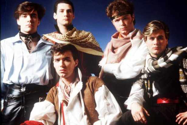 The band in their 1980s heyday