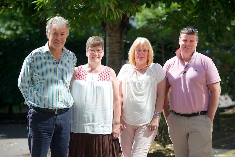 Mind Jersey staff: James le Feuvre, Rosemary Nicolson, Lindsay McGlame, Stephen McGimmer