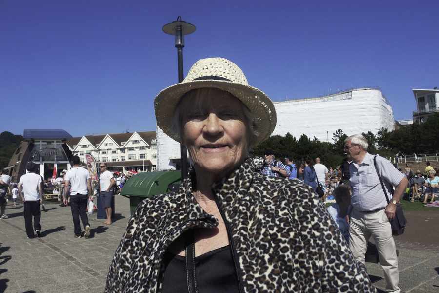 Lilian Watson (80), retired, Newcastle: 'First airshow: success'