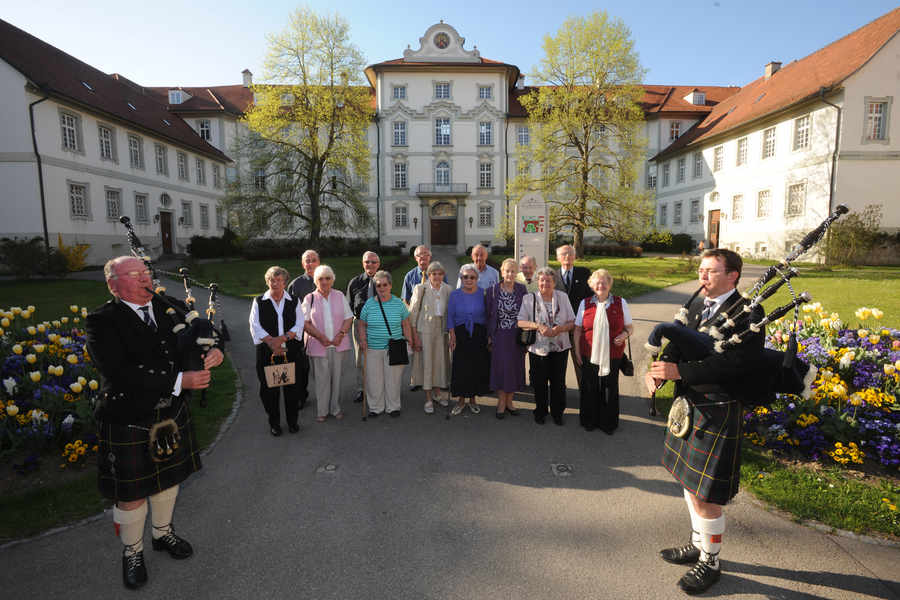 The internees on their 2010 visit to Bad Wurzach