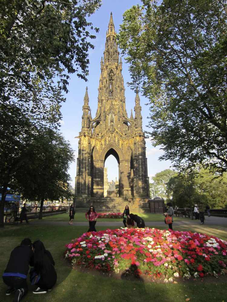 Edinburgh is very proud of its literary heritage, as the Sir Walter Scott Monument underlines